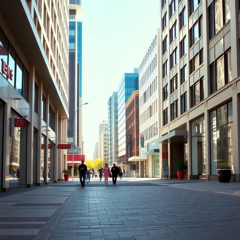 Street-level view of Victoria Street, Hamilton
